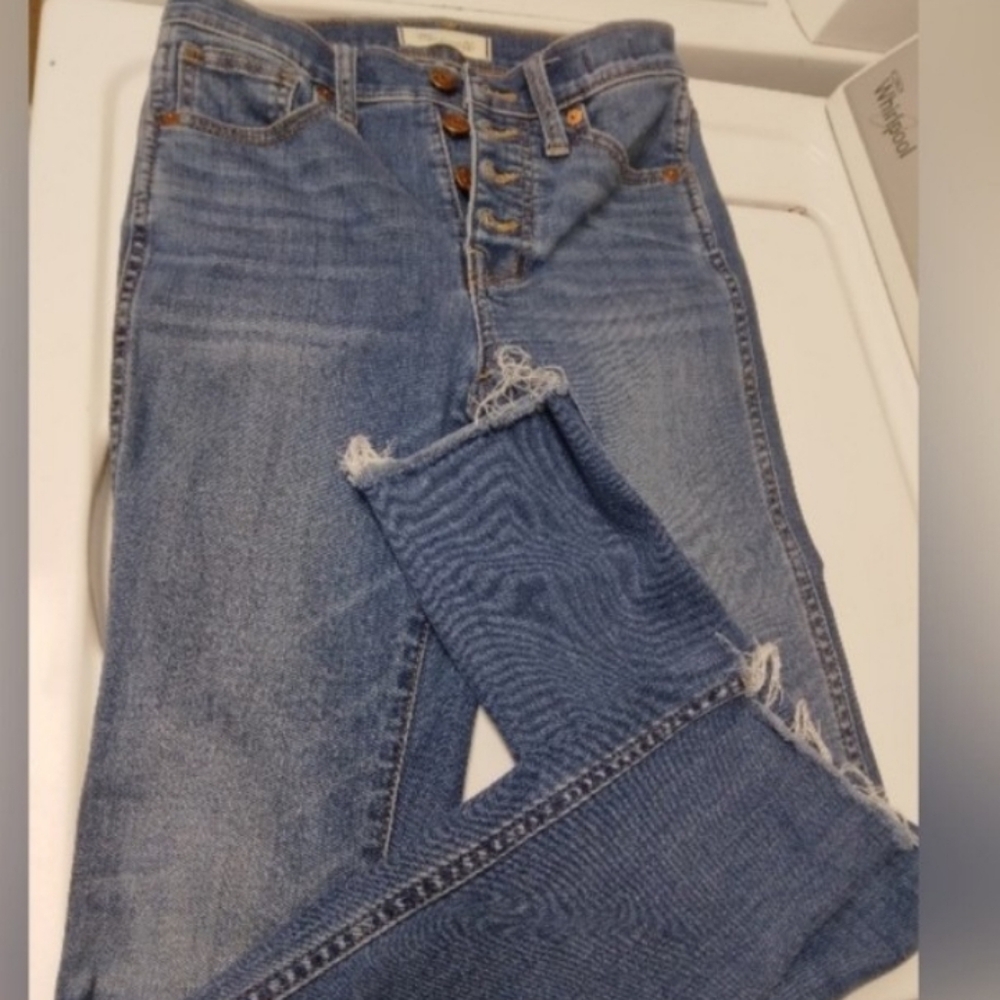 Madewell Light Blue Straight Leg Jeans